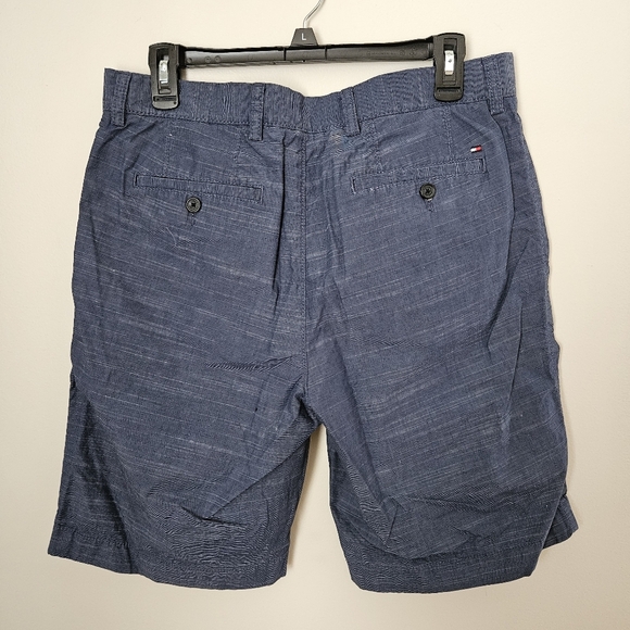 Tommy Hilfiger Shorts Blue Casual Neutral Summer Spring Comfy Classic - Picture 6 of 10